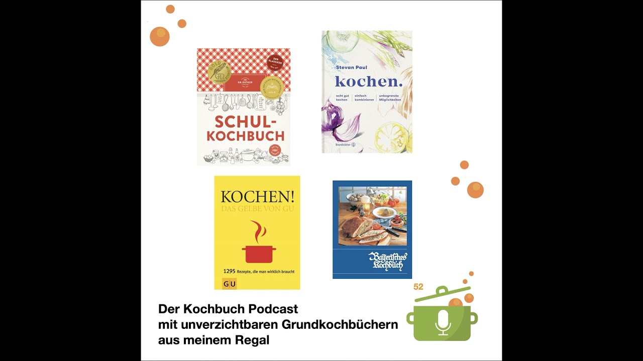 Grundkochbücher statt googeln oder warum ich meine Standardbücher so liebe