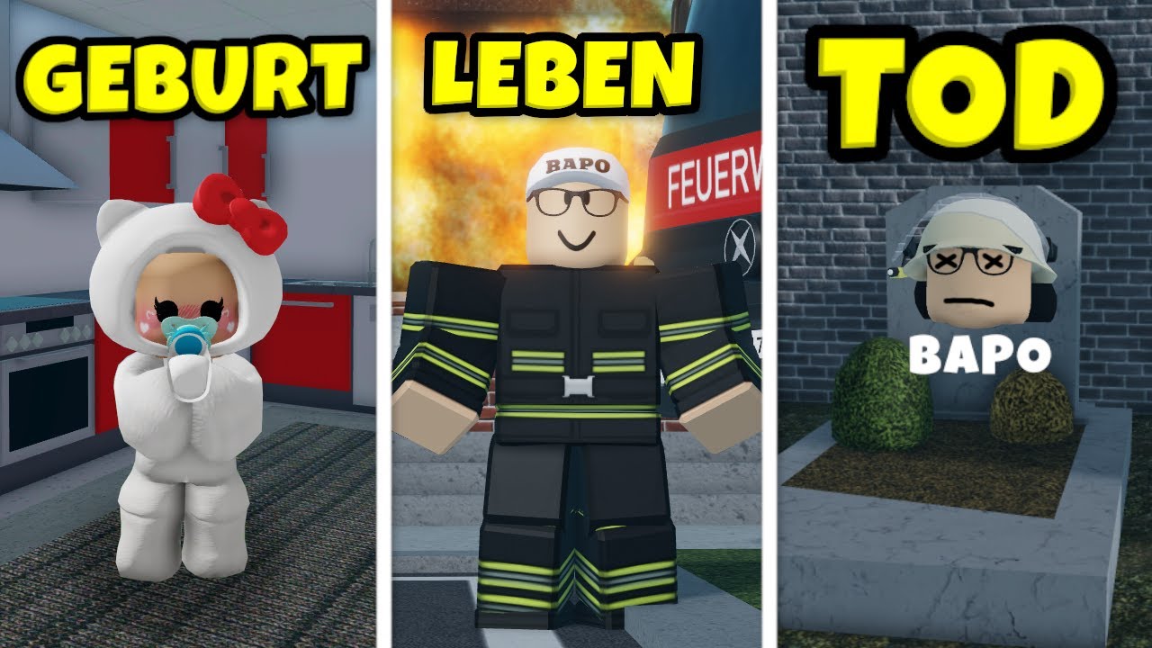 GEBURT zu TOD als FEUERWEHRMANN in Notruf Hamburg (Role Play)