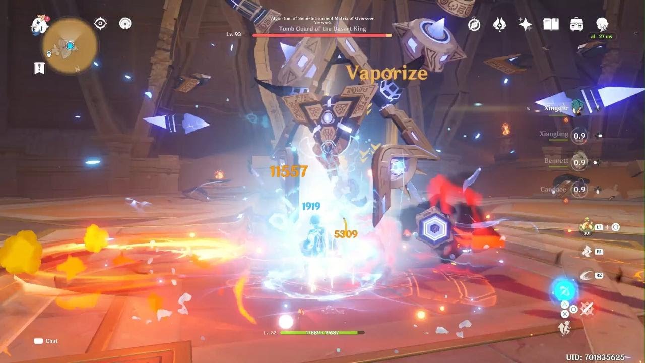 Genshin Impact Candace National Team is actually strong!