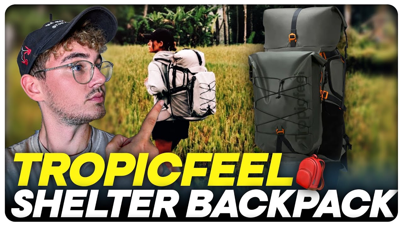 Den krassen Hype Wert? Tropicfeel Shelter Backpack - Unboxing und erste Meinung🎒