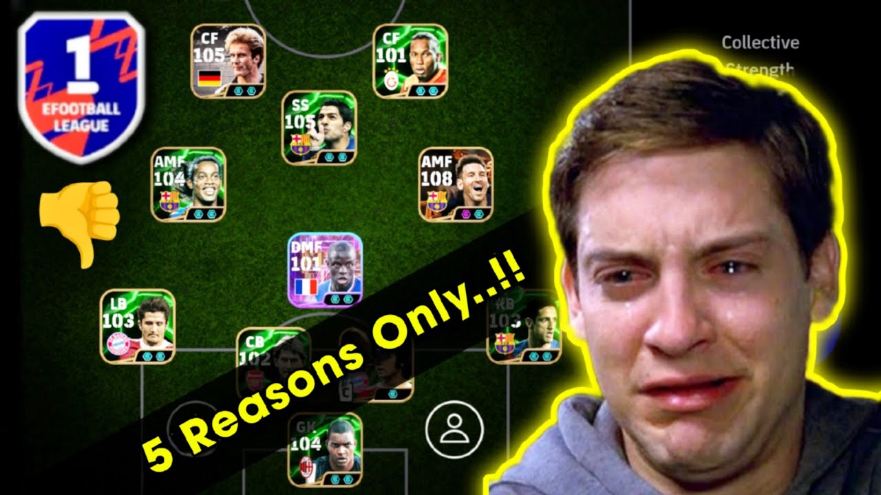 5 Reasons Why You Always Lose 🚫👎 But You Have A Good Team 🔥 eFootball 2025 Mobile !!