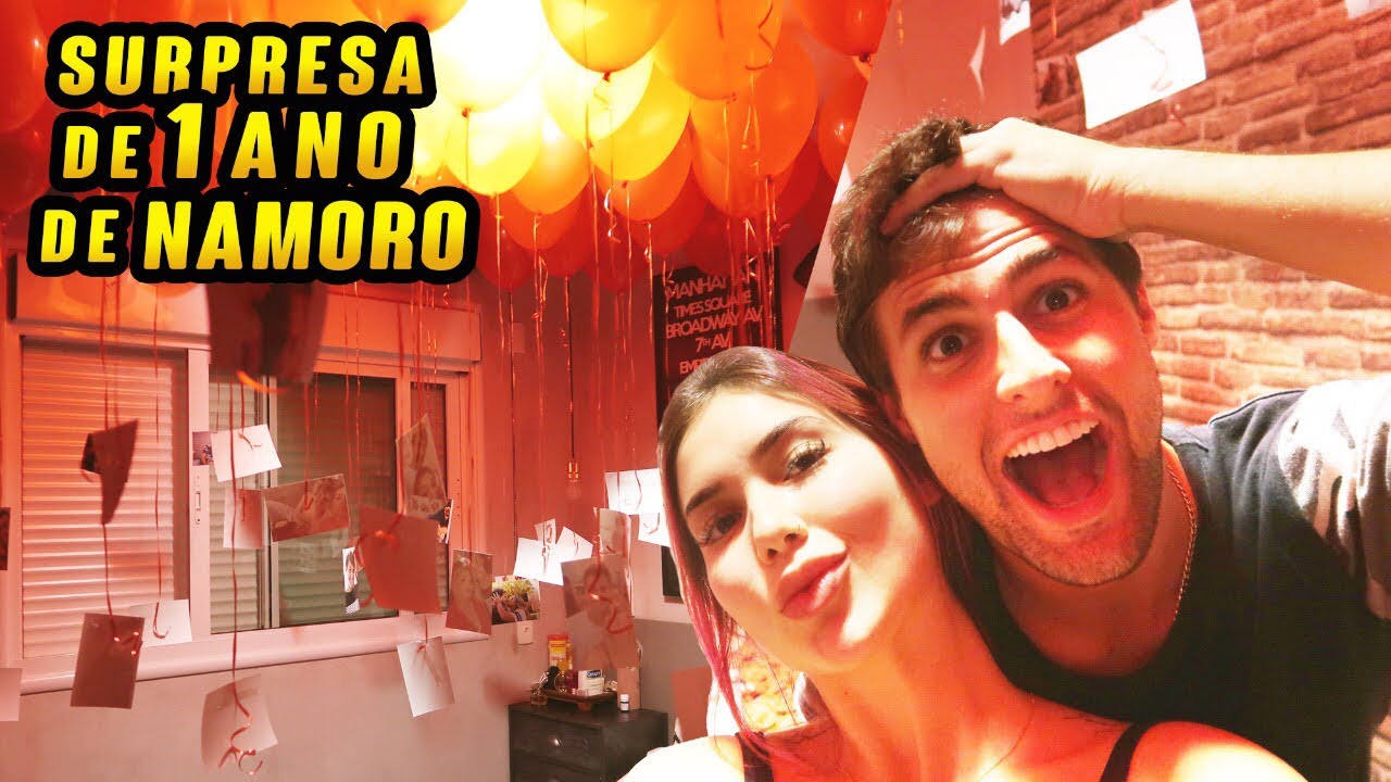 FIZ UMA SURPRESA PARA O MEU NAMORADO E ME SURPREENDI!!!!