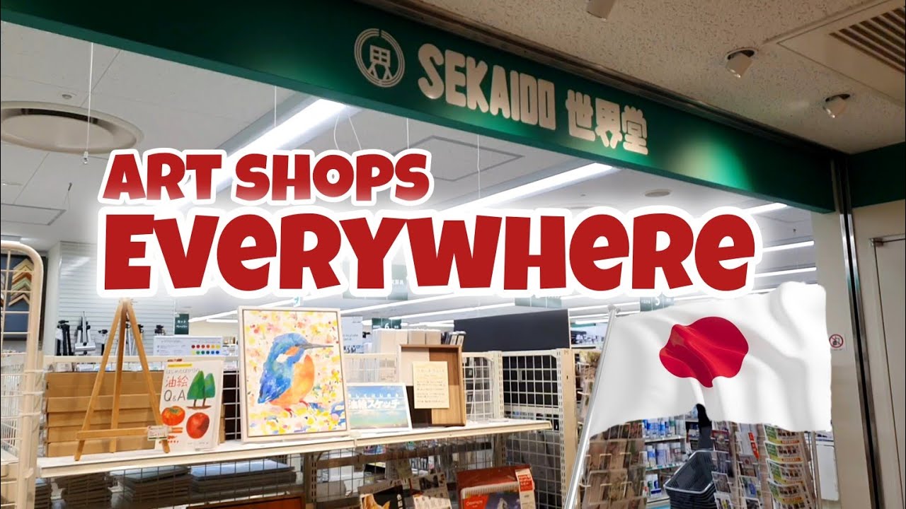 JAPAN ART STORES Part 2: Sekaido Tokyo and Yokohama ART HAUL