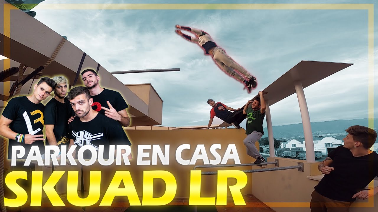 Hacemos PARKOUR en NUESTRA CASA (La destrozamos😂)