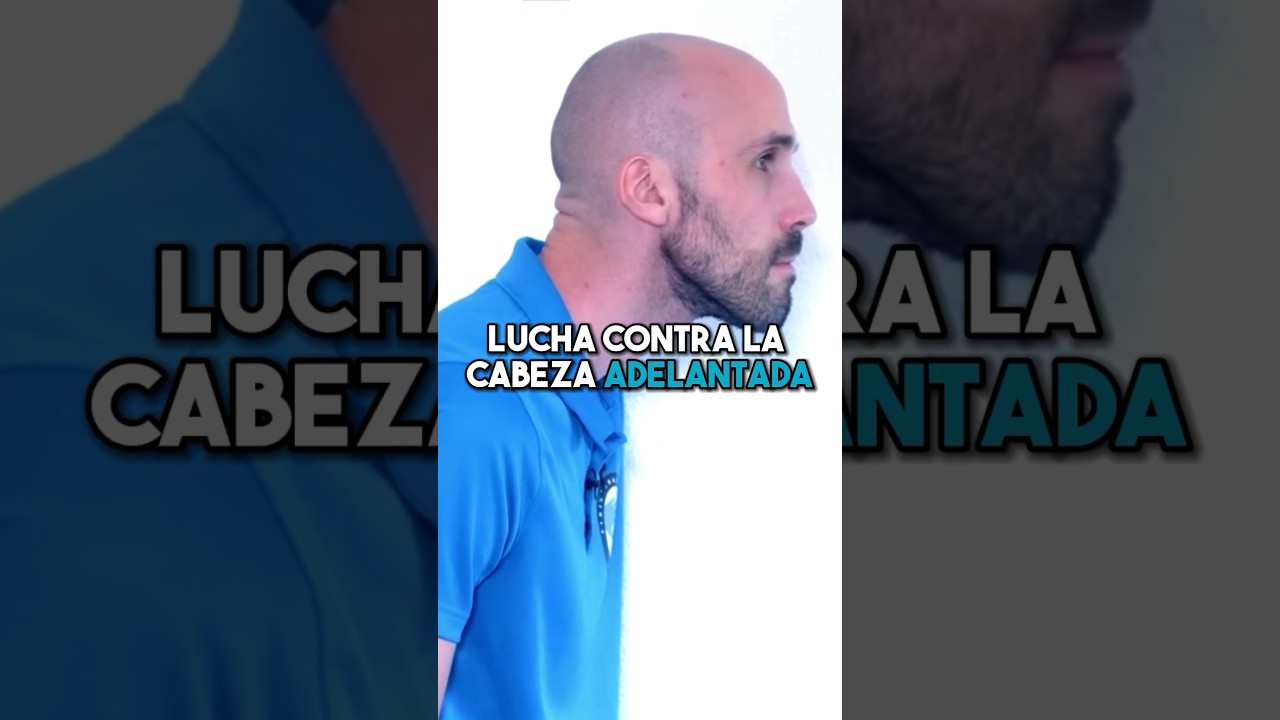 Mira este ejercicio para corregir la cabeza adelantada‼️ #fisioterapiatualcance