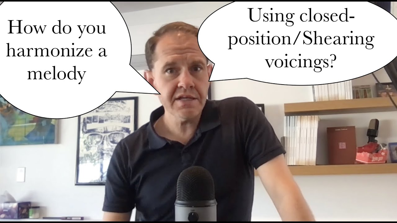 Jazz Piano Voicings 101 #12: Harmonizing a Melody with Closed-Position Voicings