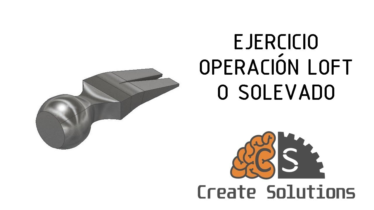 Operaci&oacute;n loft o solevado en Autodesk Inventor