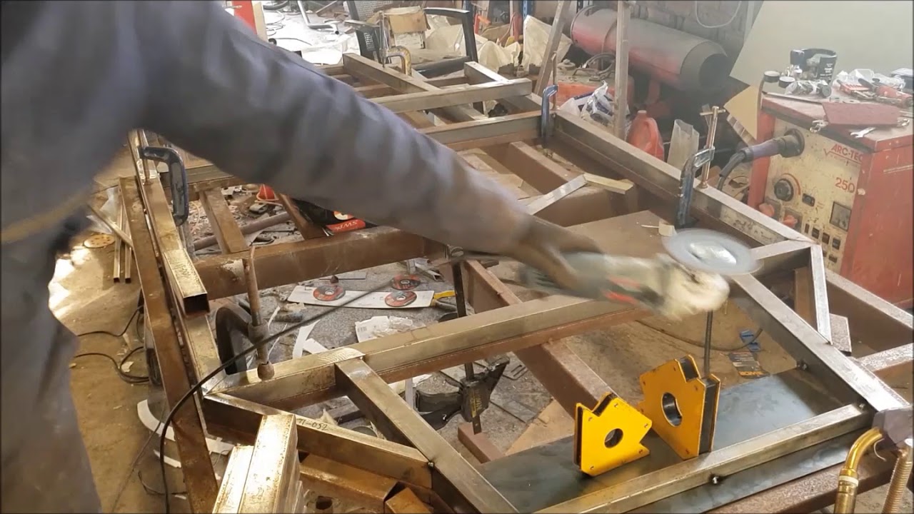 Ford GT40 replica chassis construction/fabrication Part 3