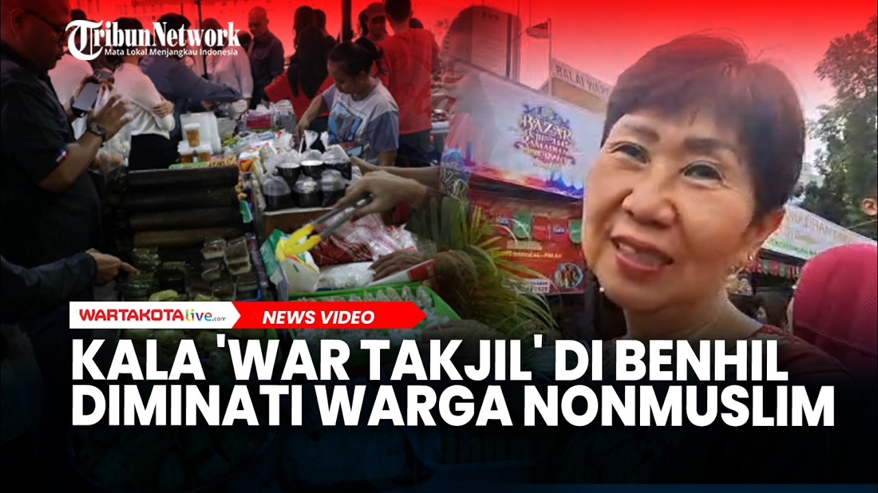 Berburu Bubur dan Lemang di Benhil: Kala 'War Takjil' Juga Diminati Warga Nonmuslim