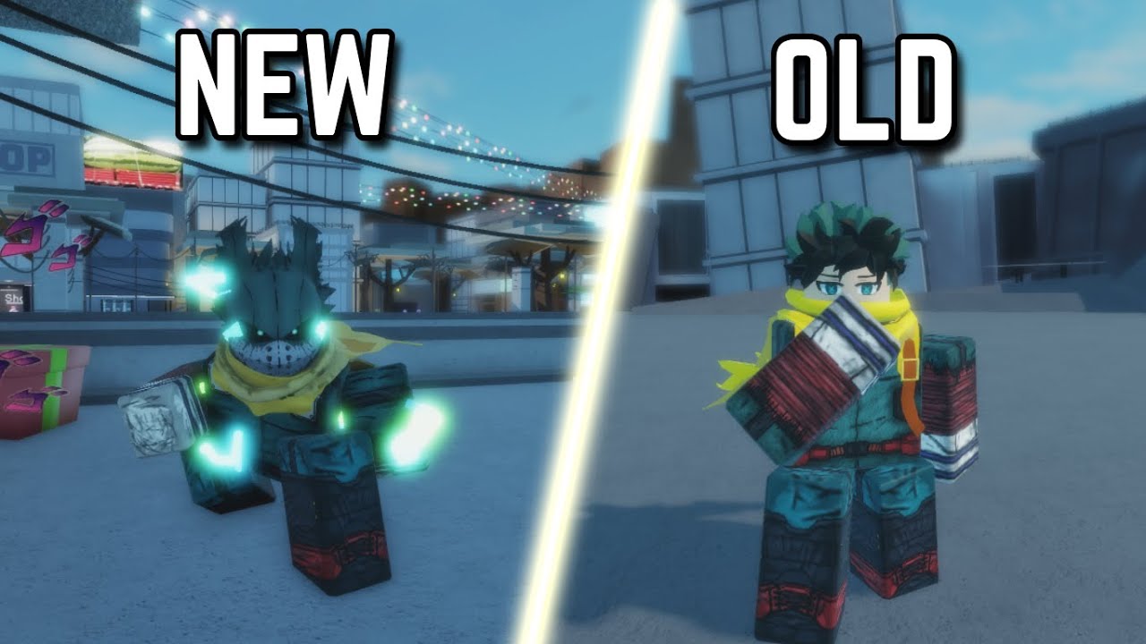 New VS Old Deku Sfx in Sakura Stand