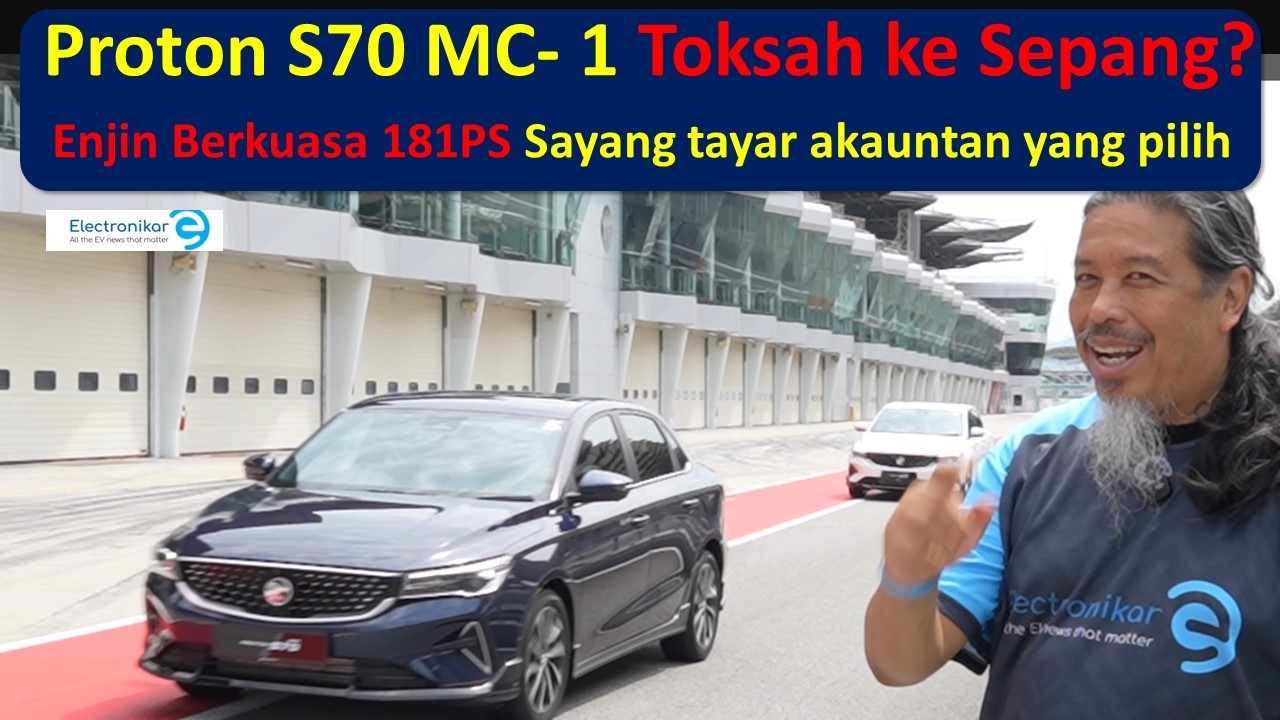 Marketing Kata Sporty, Tapi Tayar Pula 'Akauntan' Pilih. Aku Bawa S70 MC-1 Gi Sepang, Ini Jadinya