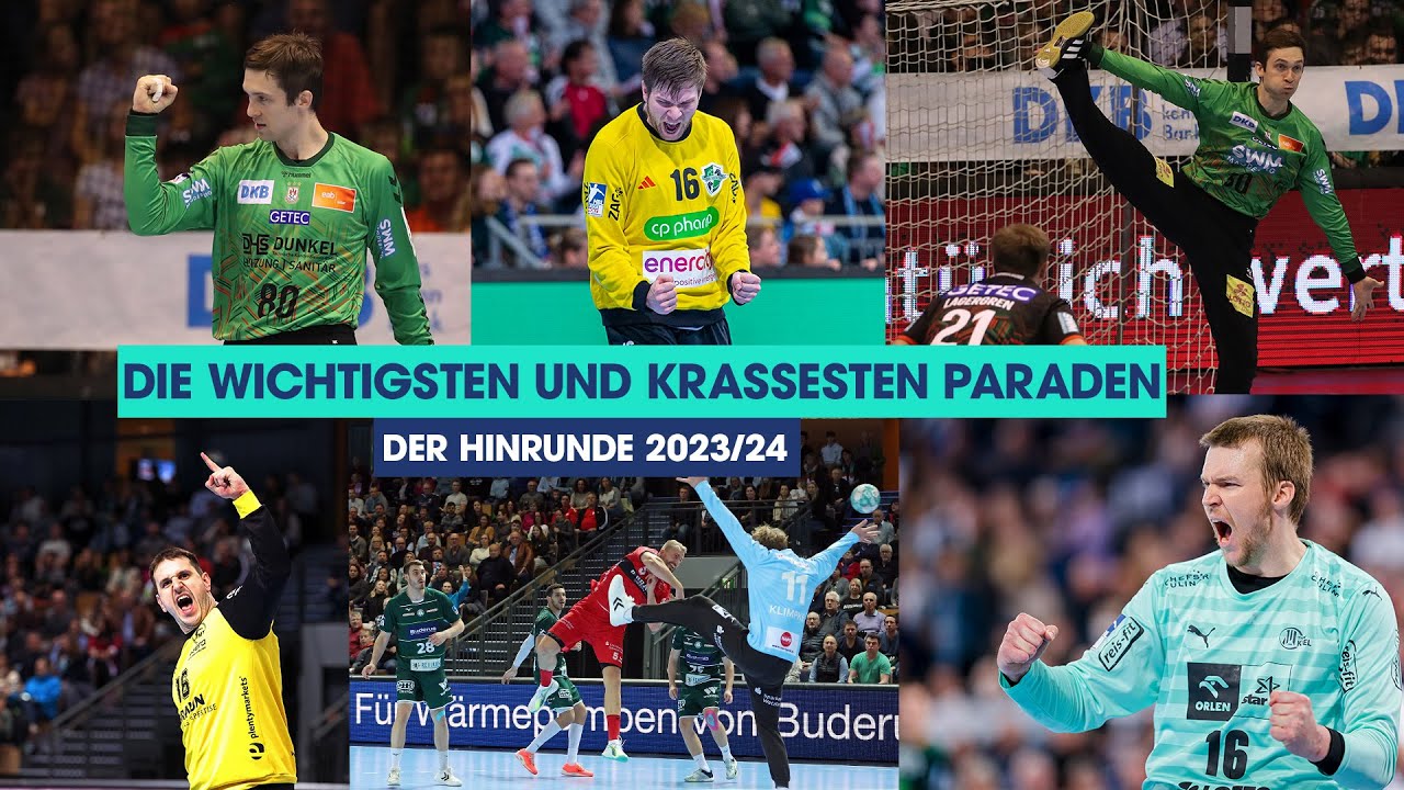 Diese Handball-Keeper vernageln spektakulär das Tor! | Die besten Paraden der Hinrunde
