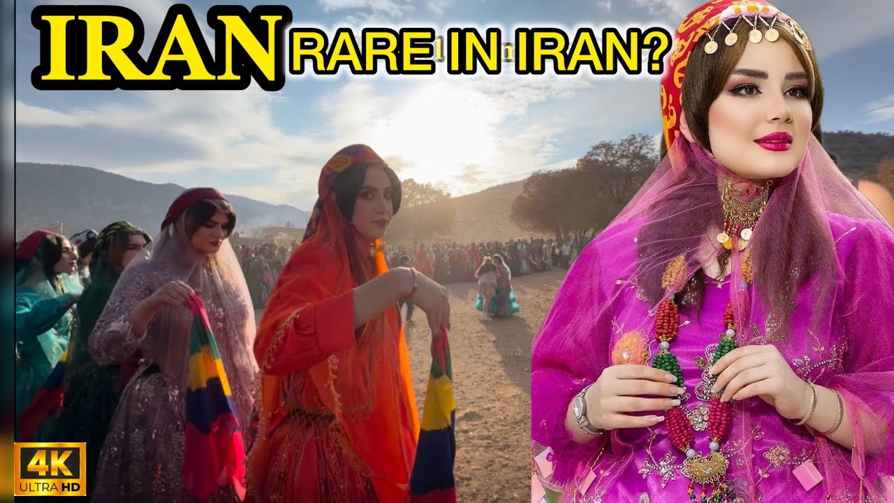 Why Are These Women Dancing Freely in Iran? 🇮🇷💃 | Rare Tradition
