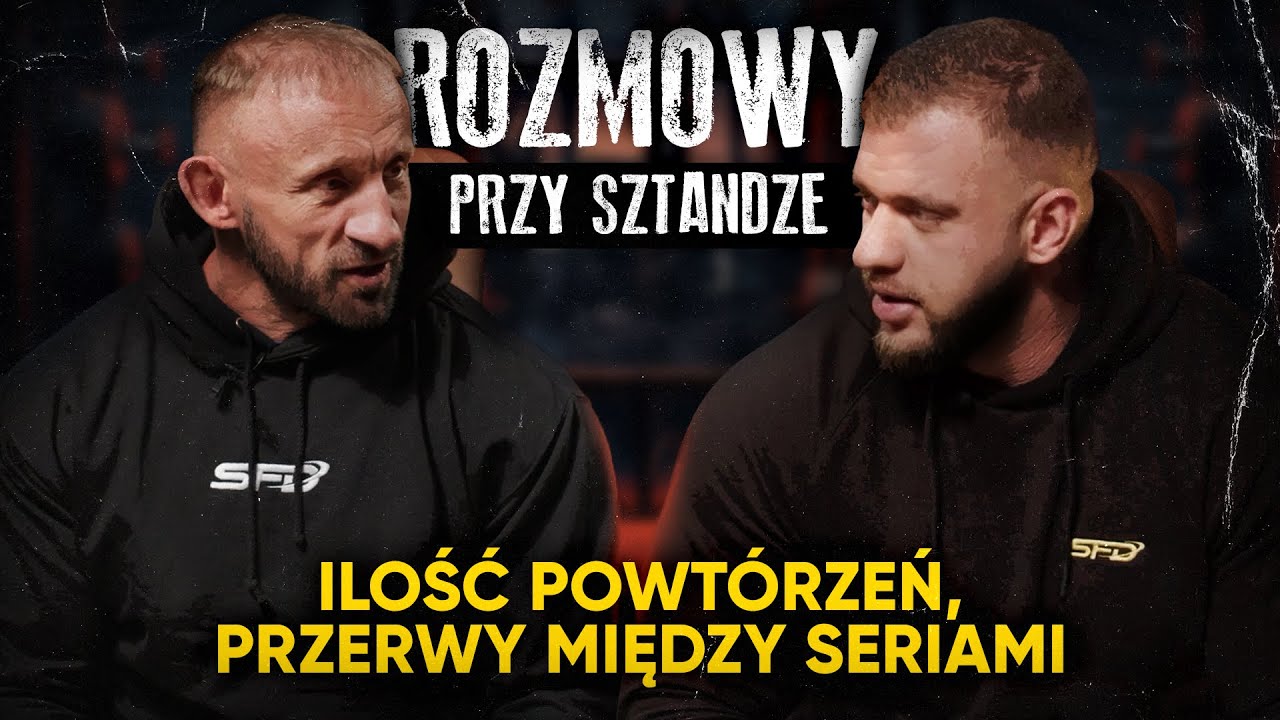 ROZMOWY PRZY SZTANDZE 💪| ILOŚĆ POWTÓRZEŃ I PRZERWY MIĘDZY SERIAMI | Słodkiewicz x Pietrewicz