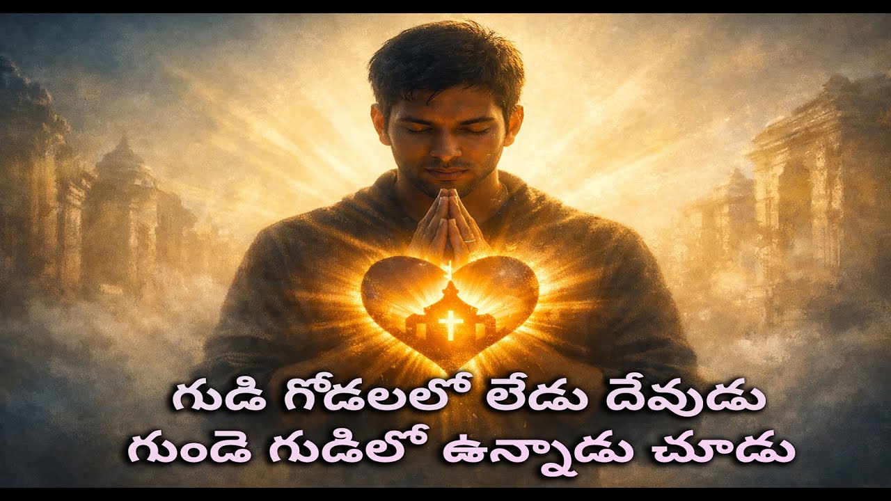 గుడి గోడలలో లేడు దేవుడు - తెలుగు క్రైస్తవ కీర్తనలు Most Popular Telugu Christian | DivineTune |