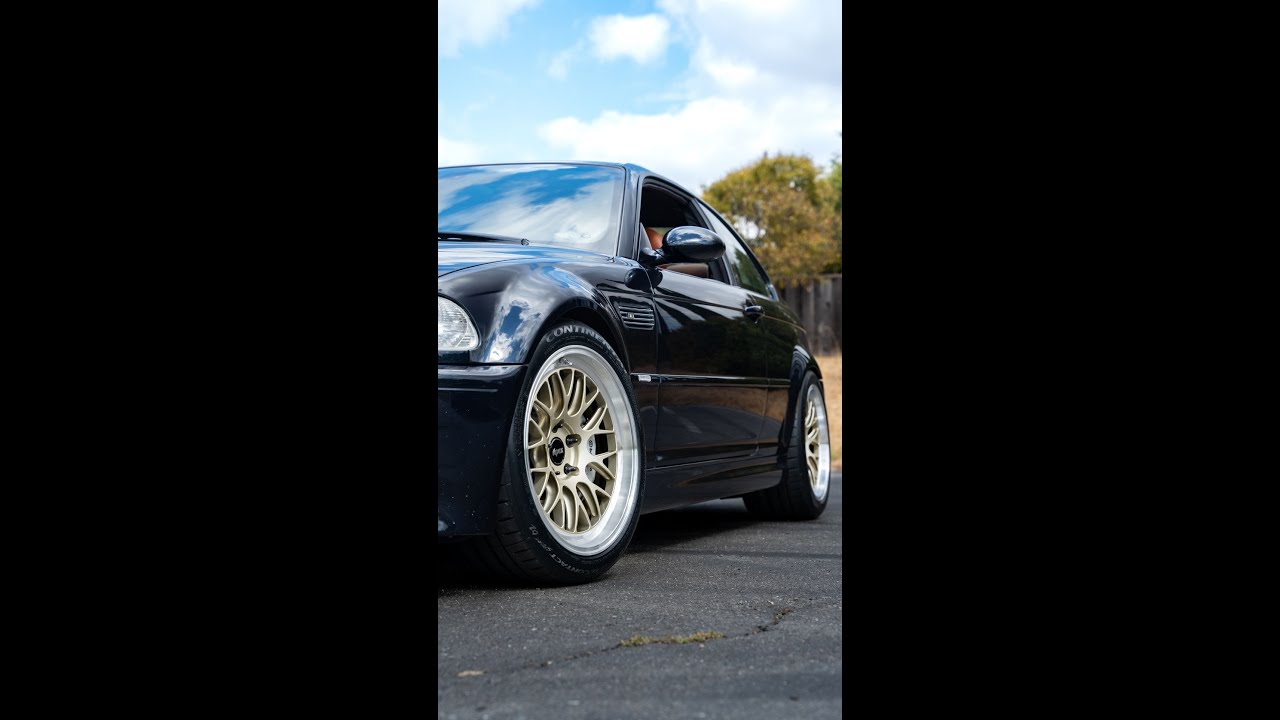 BMW E46 M3 on Apex ML-10RT in Gloss Motorsport Gold