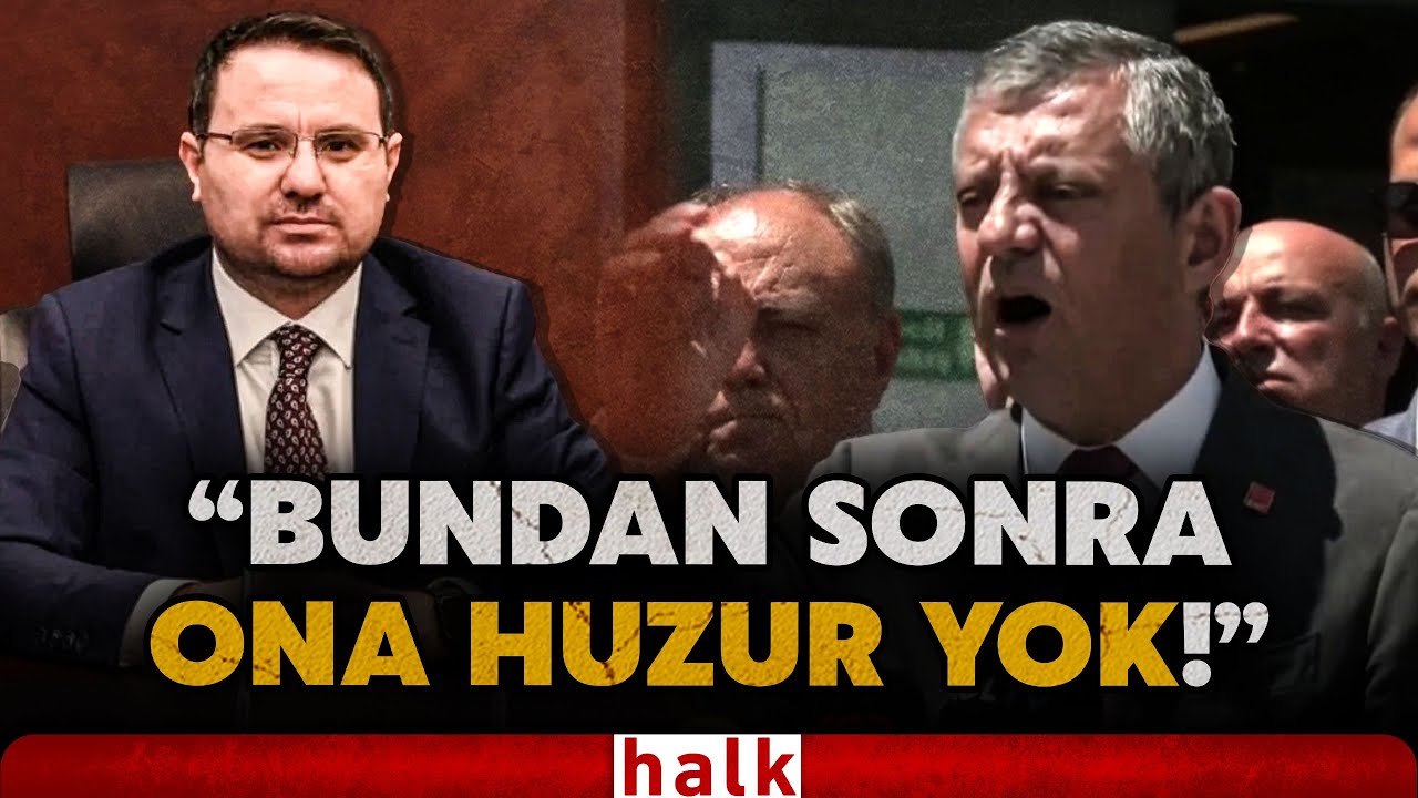 Özgür Özel, Akın Gürlek'i sert sözlerle hedef aldı! Bomba iddia! 