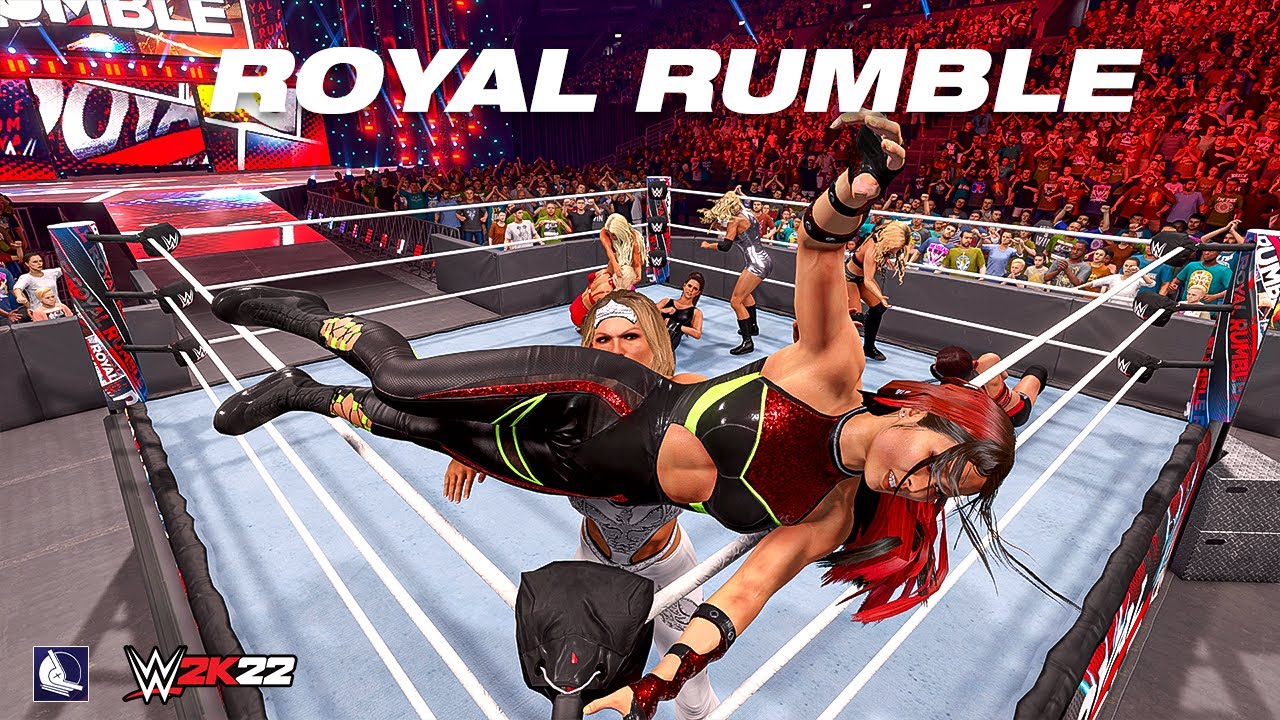 WWE 2K22: 30 WOMEN Royal Rumble Match!