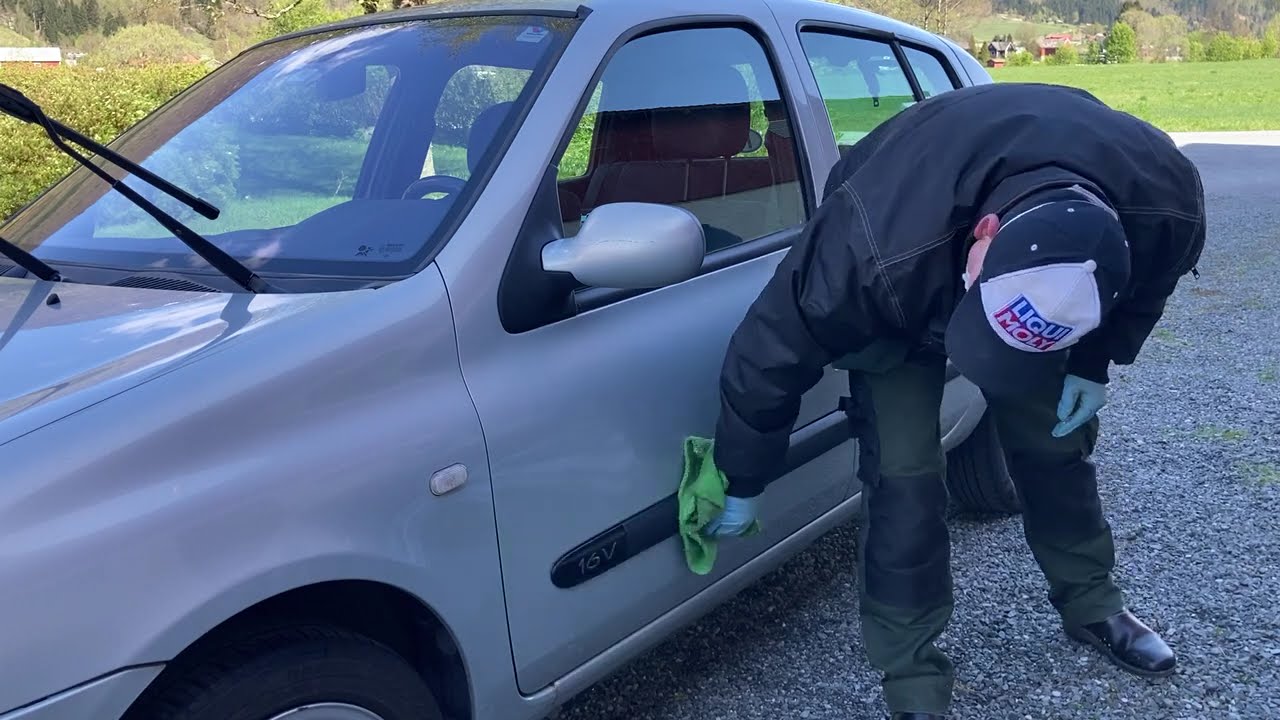 Vask bilen uten bruk av vann.@ojtorheim8928