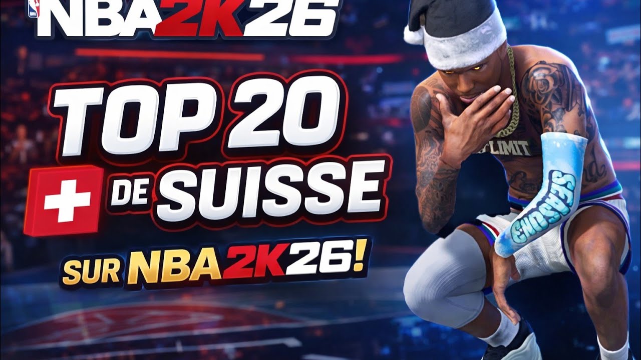 JE SUIS TOP 20 SUISSE SUR NBA 2K26 !