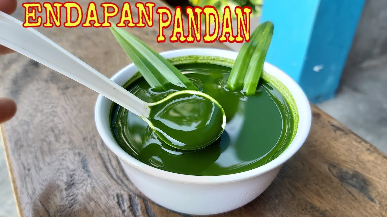 Cara Membuat Endapan Pandan | Hijaunya Bikin Seger Di Mata
