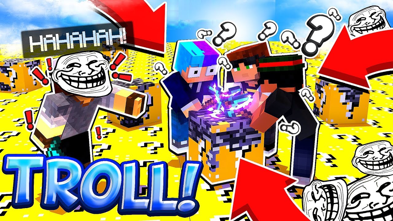 CUBÃO TROLL DA LUCKY BLOCK FALSA!