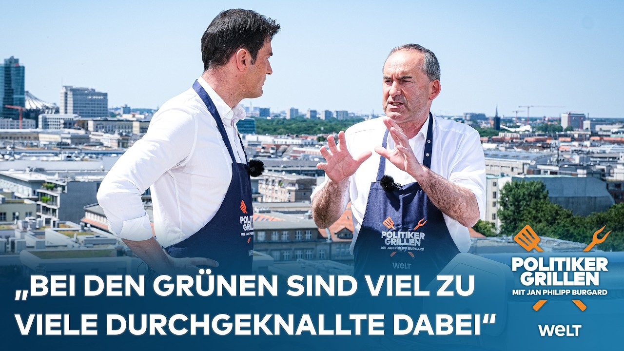 POLITIKERGRILLEN MIT JAN PHILIPP BURGARD: Hubert Aiwanger über Fleisch und 