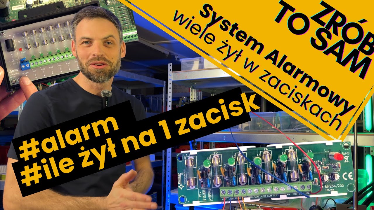 #11 Wiele żył w jednym zacisku centrali alarmowej DIY System Alarmowy Zrób to SAM