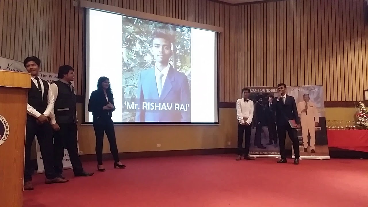 Rishav Raj Grand entry in auditorium Sarso Karnataka leadership meet 2017