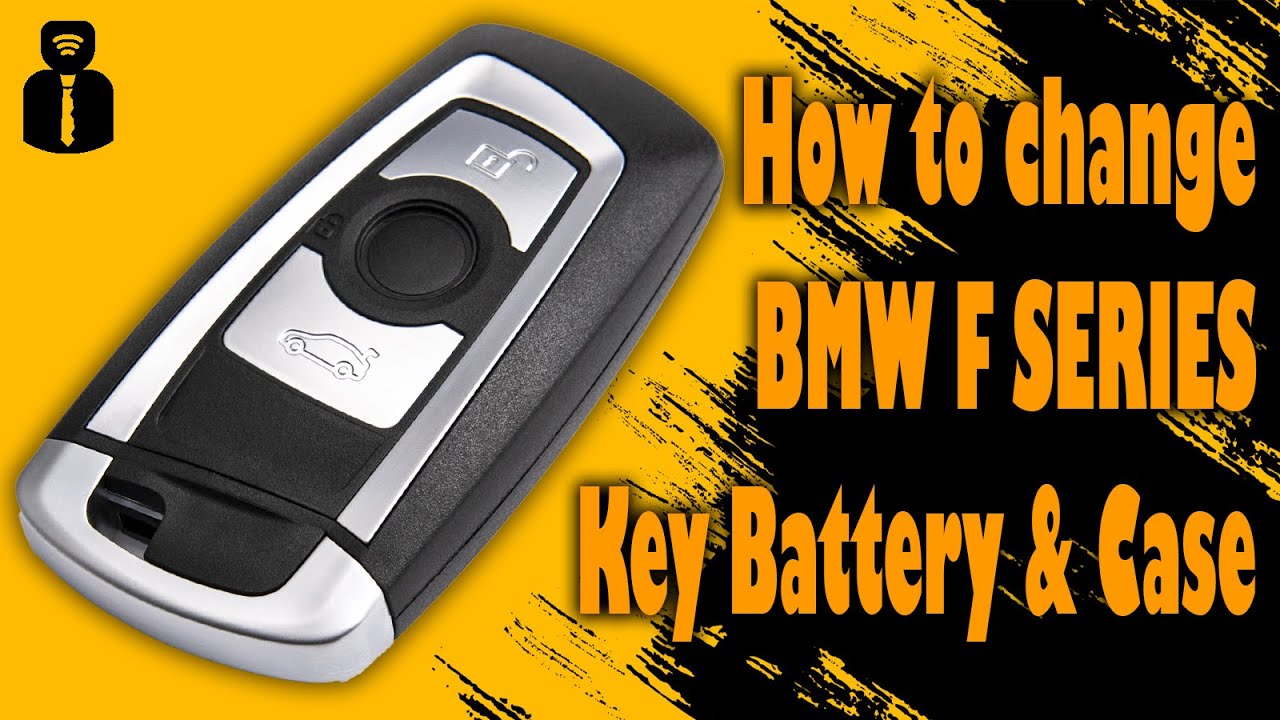 BMW F Series Key Case Replacement: How to Change Key Shell & Battery(2011-2018)