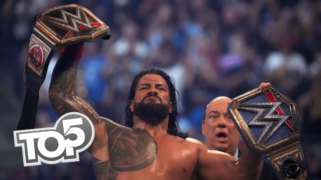TOP 5 RETOUR DE LA WWE - Partie 1