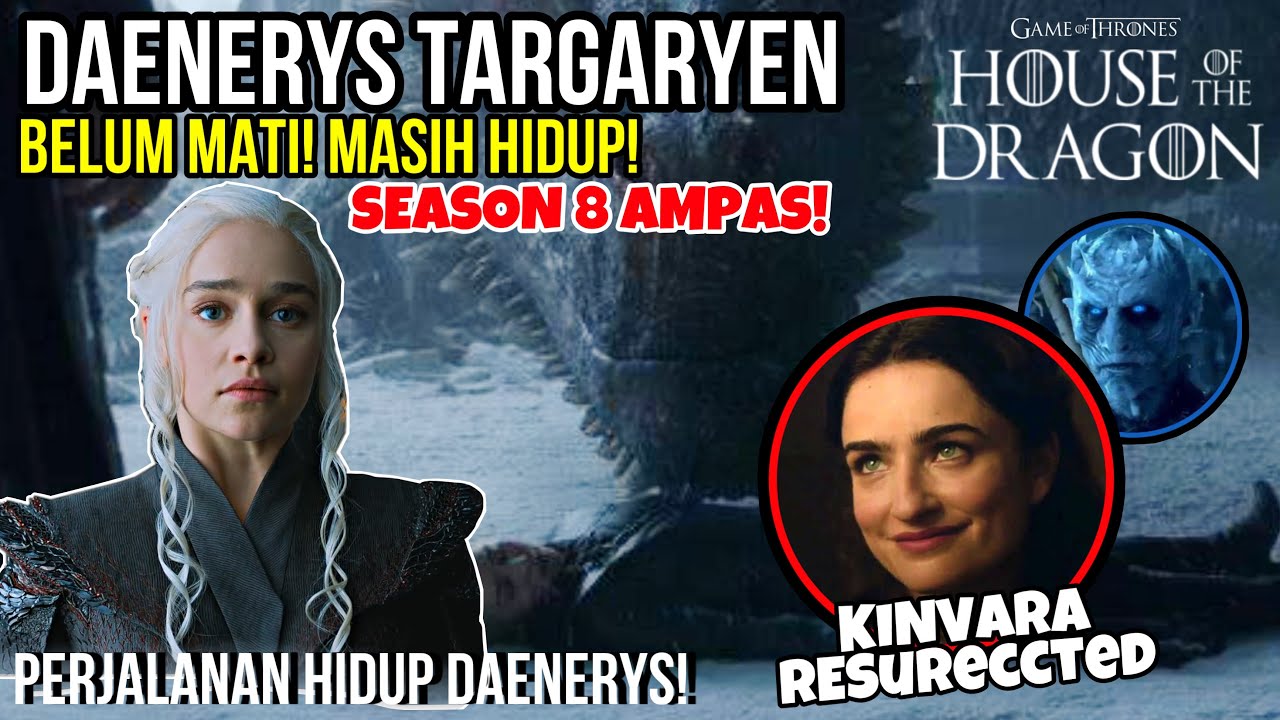 DAENERYS TARGARYEN MASIH HIDUP! BANGKIT DARI KEMATIAN! MOTHER OF DRAGON! Perjalanan Hidup Daenerys