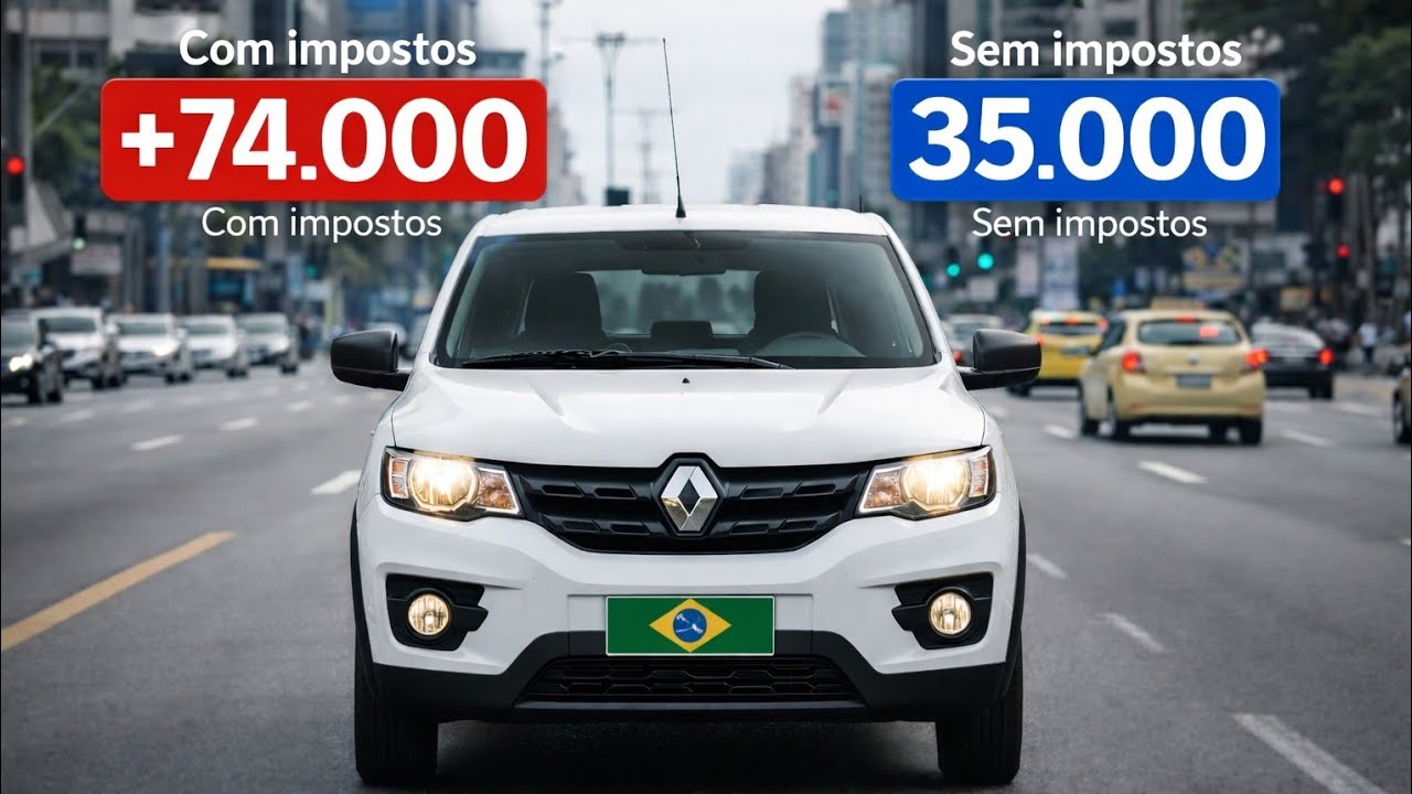 "Por que o carro popular é tão caro no Brasil?"