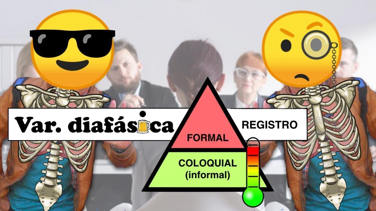 ¿Por qué a veces hablas diferente? - Los registros (formal y coloquial): factores
