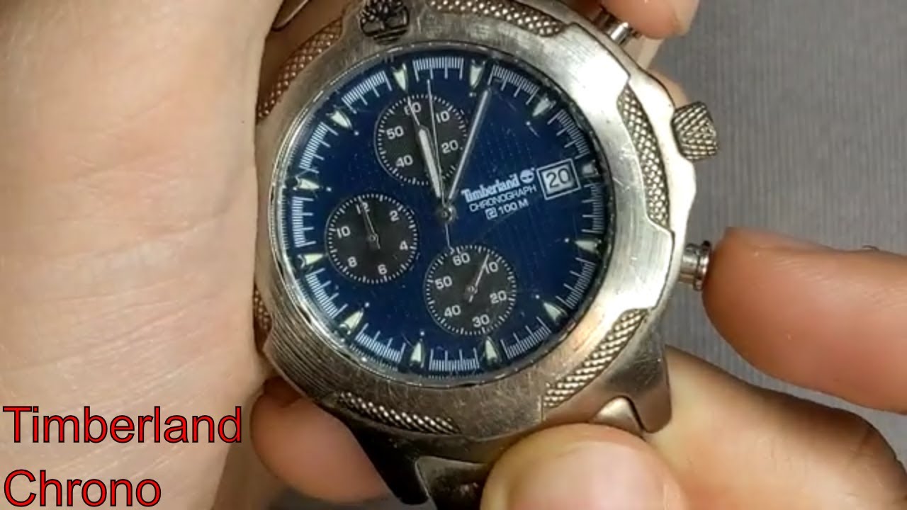 Timberland Chronograph Battery Replacement For Miyota 0S10 Movement