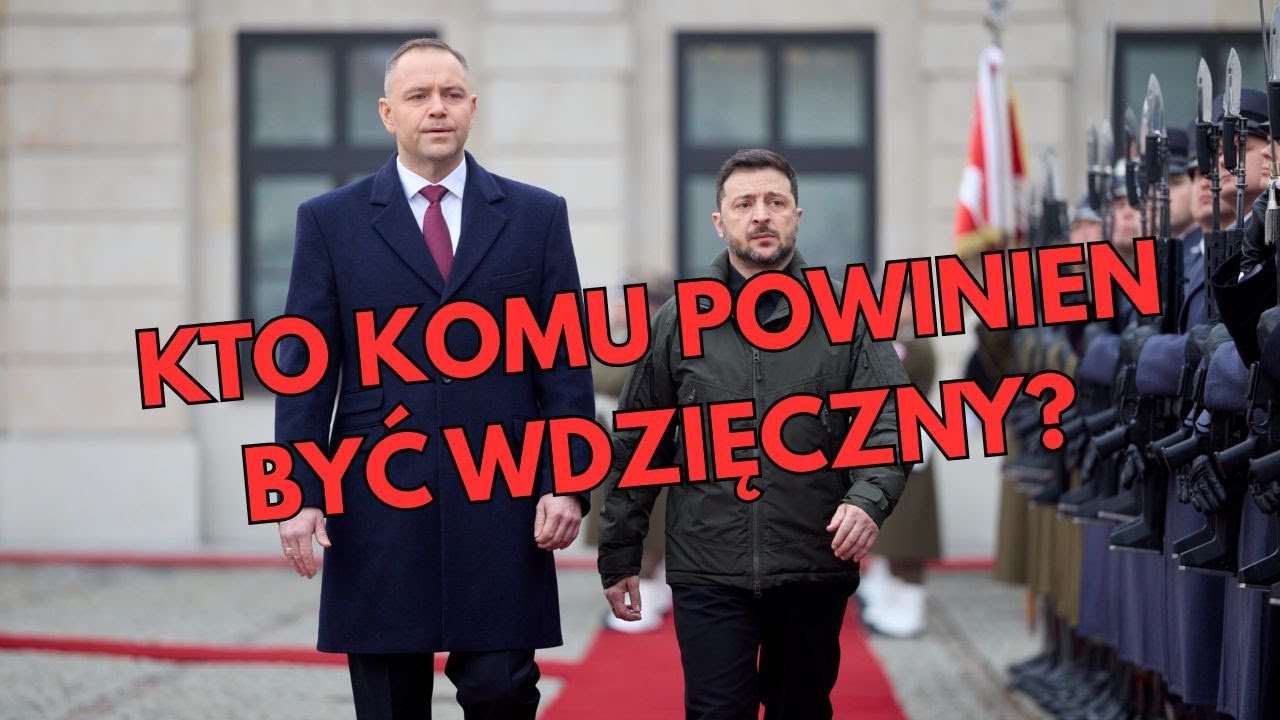 Kto komu powinien dziękować?