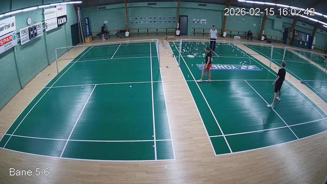 Livestream fra Bane 5 & 6