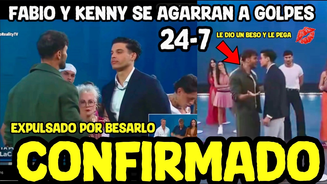 CONFIRMADO EXPULSADO POR BESARLO Y PASA ESTO LA CASA DE LOS FAMOSOS 2026 24/7