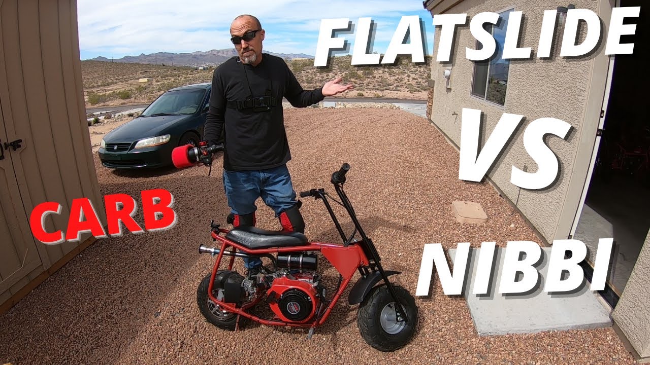 24MM Flat slide carburetor versus NIBBI On a Predator 224