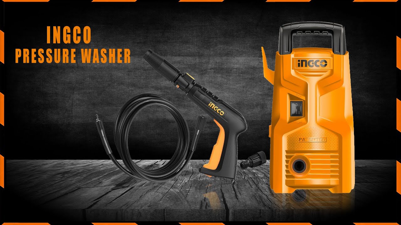 INGCO High Pressure Washer 1200W - HPWR12008 #Tool shop Pakistan #toolshop.pk
