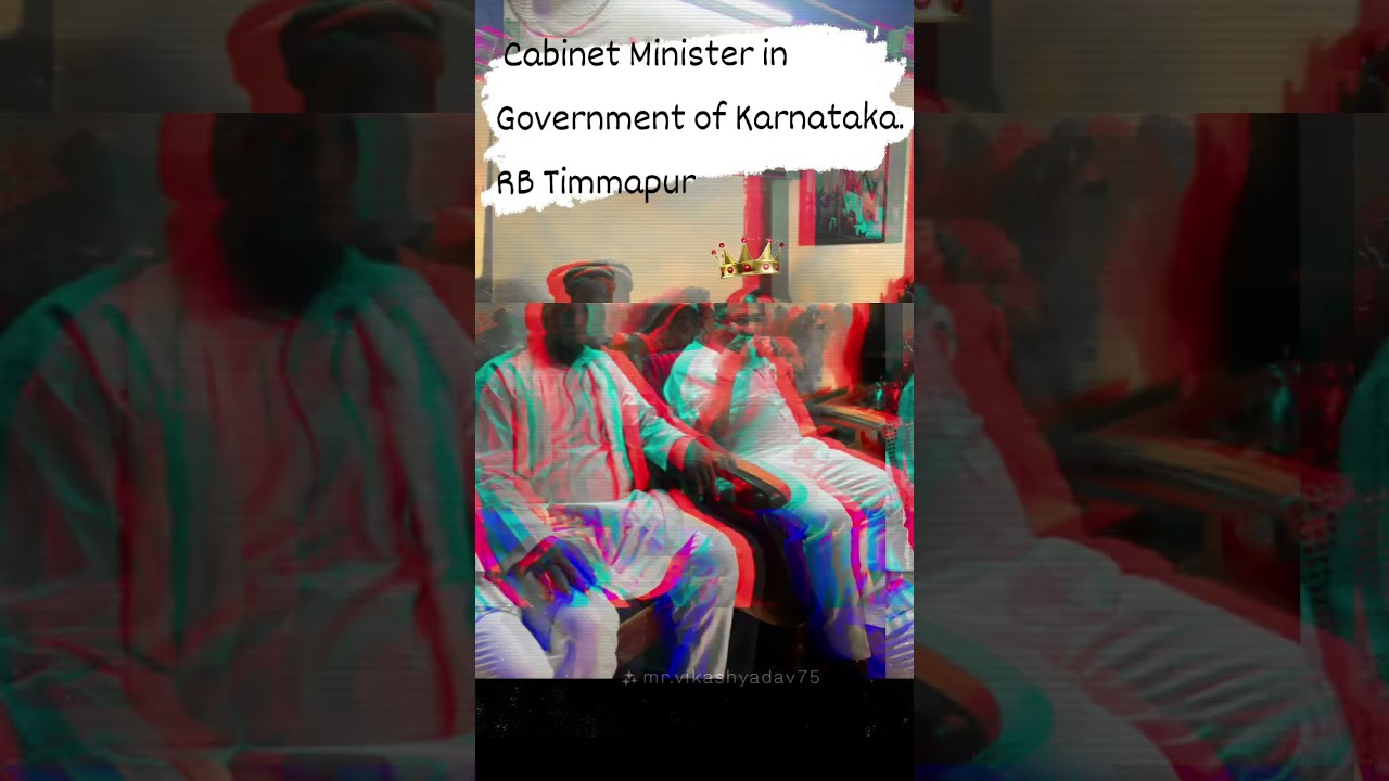 Sidharamaya Congress R B Timmapur Dk shivakumar