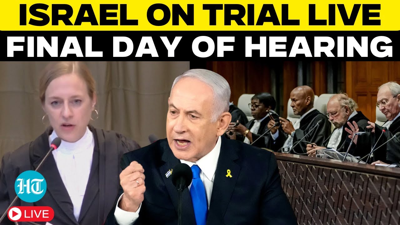 LIVE: ICJ Holds Final Hearing on Israel’s Humanitarian Obligations in Gaza & West Bank |Israel-Hamas