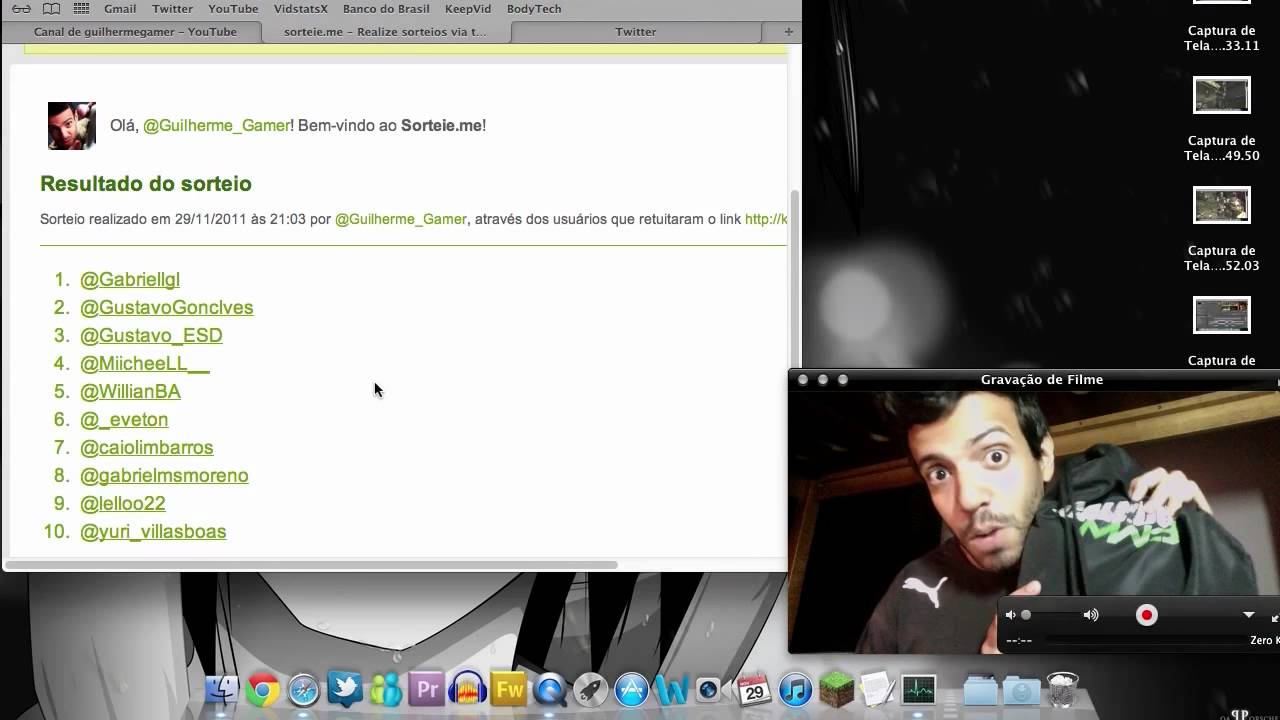 Resultado Sorteio Kit MW3 + Novo sorteio STEAM