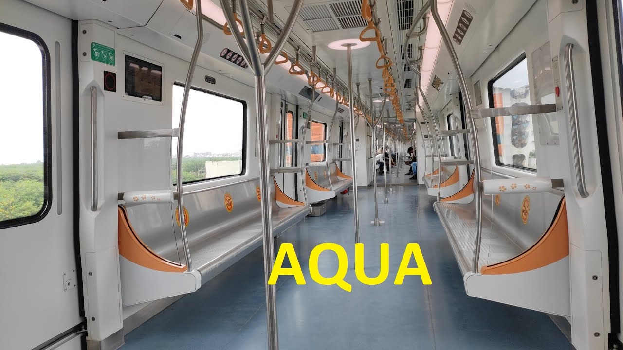 Aqua Line Journey - Nagpur Metro