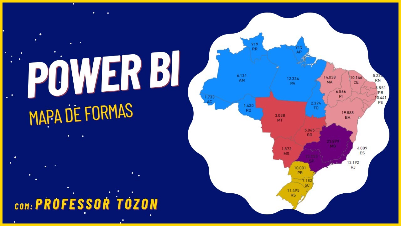 Mapa de Formas   Power BI