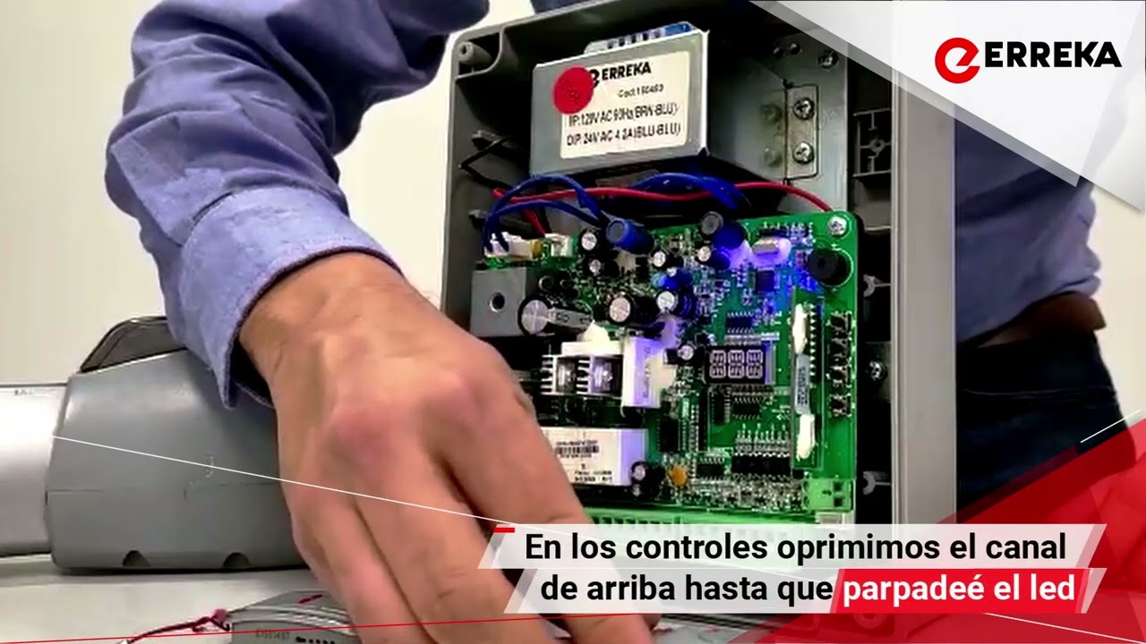 Programaci&oacute;n de control Erreka Lira e Iris