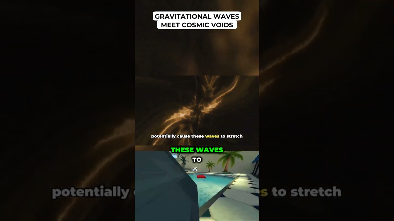 Гравитационные волны встречаются с космическими пустотами