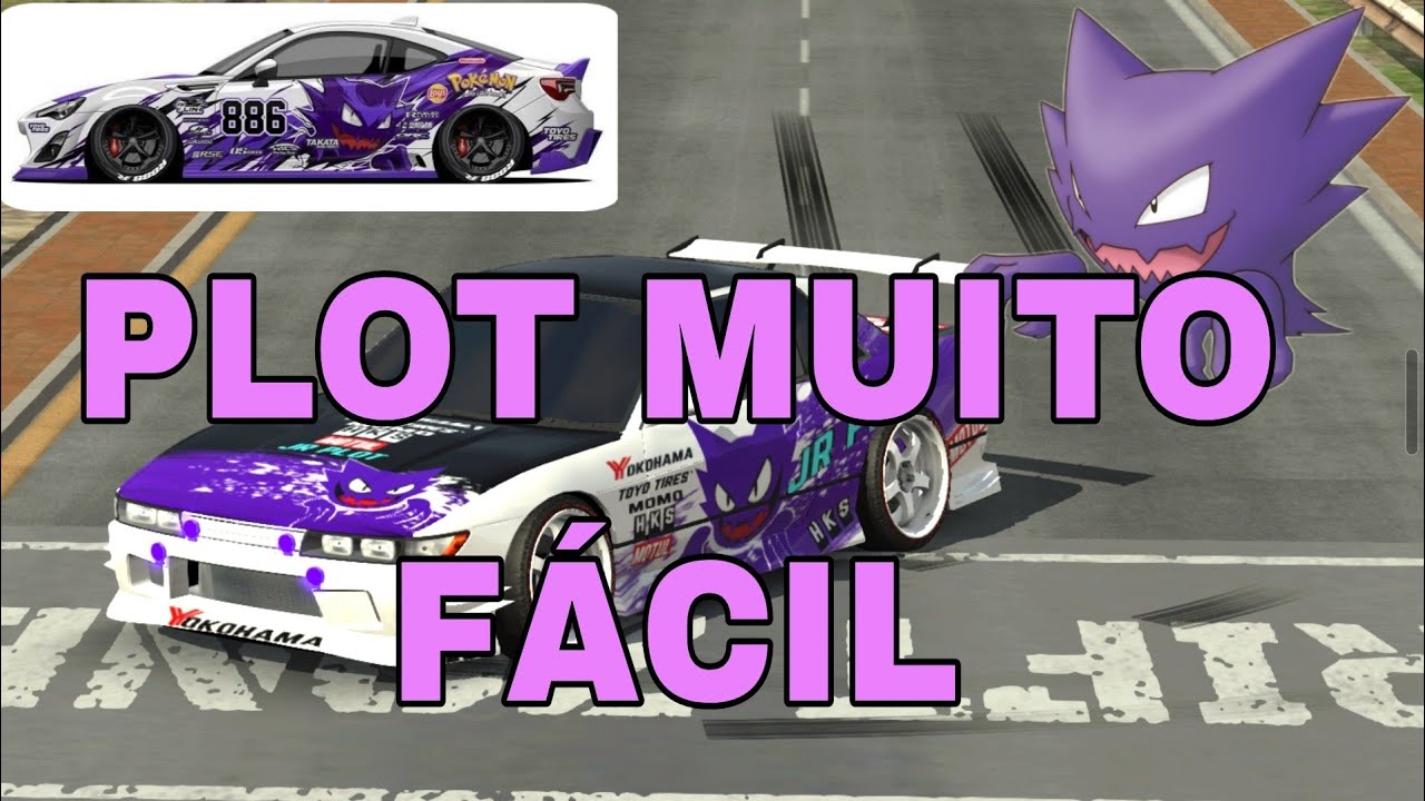 PLOTAGEM DRIFT PARA SILVIA S13 CAR PARKING MULTIPLAYER