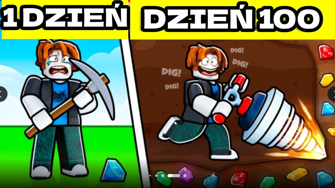 ZOSTAŁEM NAJLEPSZY w Dig To Earths ROBLOX
