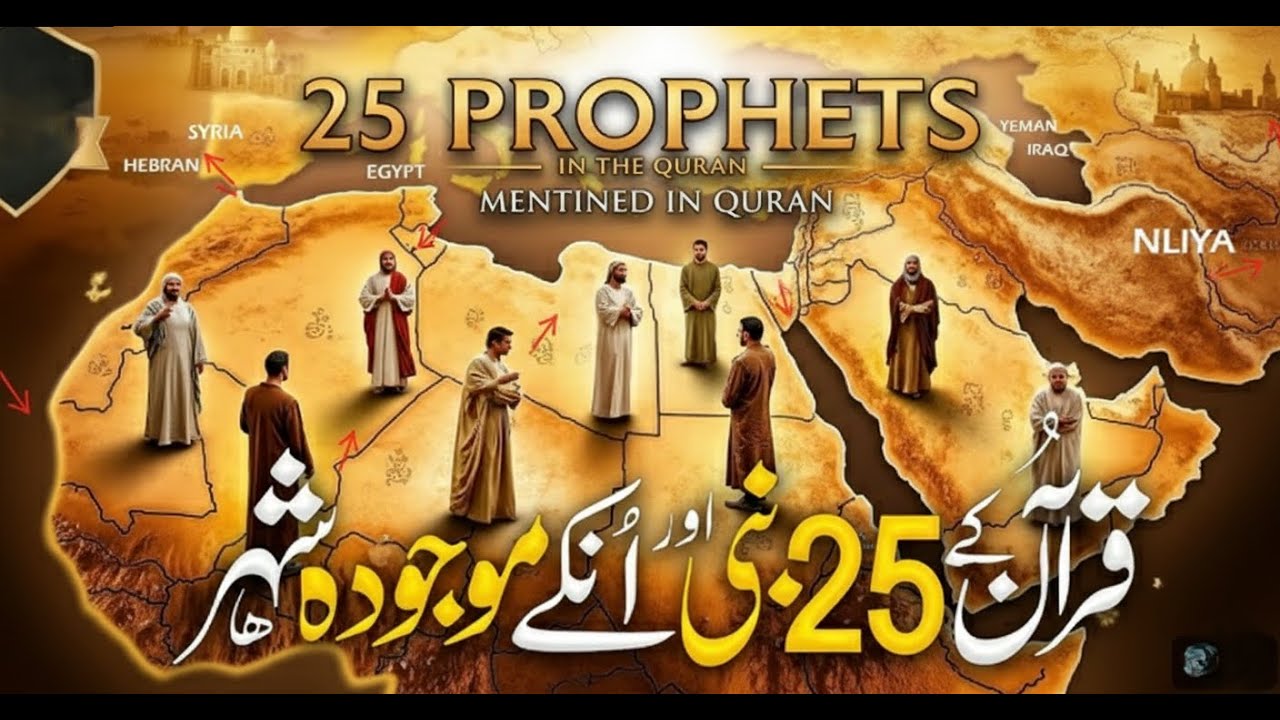 25 Prophets in the Quran | Islamic Life Stories